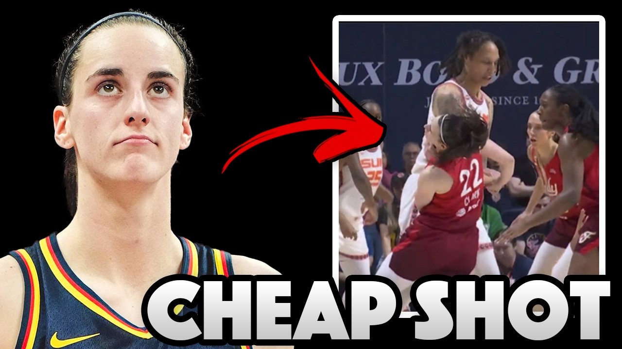 Caitlin Clark Hit With CHEAP SHOT By Brittney Griner & Refs Call NOTHING...