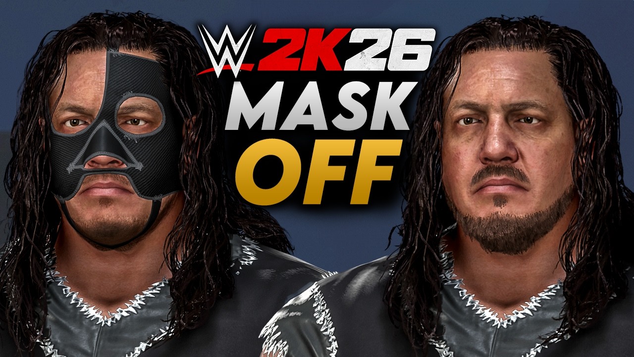I Accidentally Unmasked Superstars in WWE 2K26…