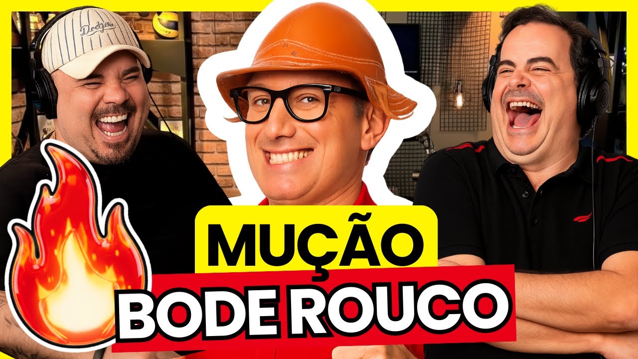 Mu&ccedil;&atilde;o TICARATICAST Melhores Momentos 🔥 BODE ROUCO 🔥 #mu&ccedil;&atilde;o #ticaracaticast #humorbrasil #humor