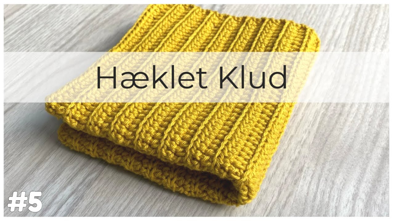 DK&acute;s Nemmeste H&aelig;klet Karklud?🤔 [H&aelig;klet klud, h&aelig;klet vaskeklud] H&aelig;kling for begyndere