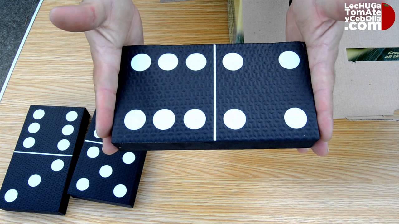 Dominó Gigante - Juegos de Jardín - Unboxing - LechugaTomateYCebolla.com