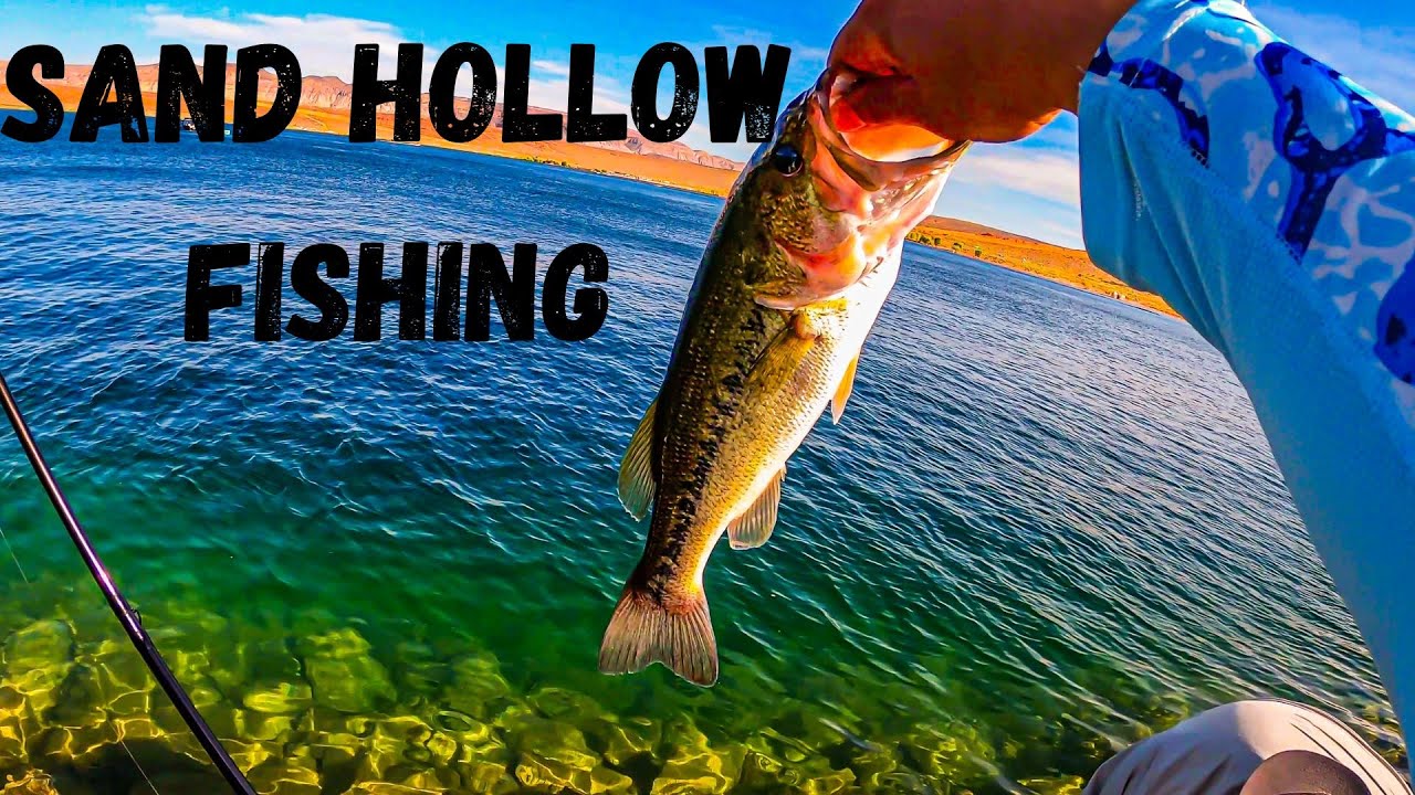 First time Fishing Sand Hollow Utah!! Multi Species Day!!
