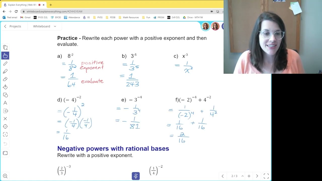 4.1 Negative Exponents