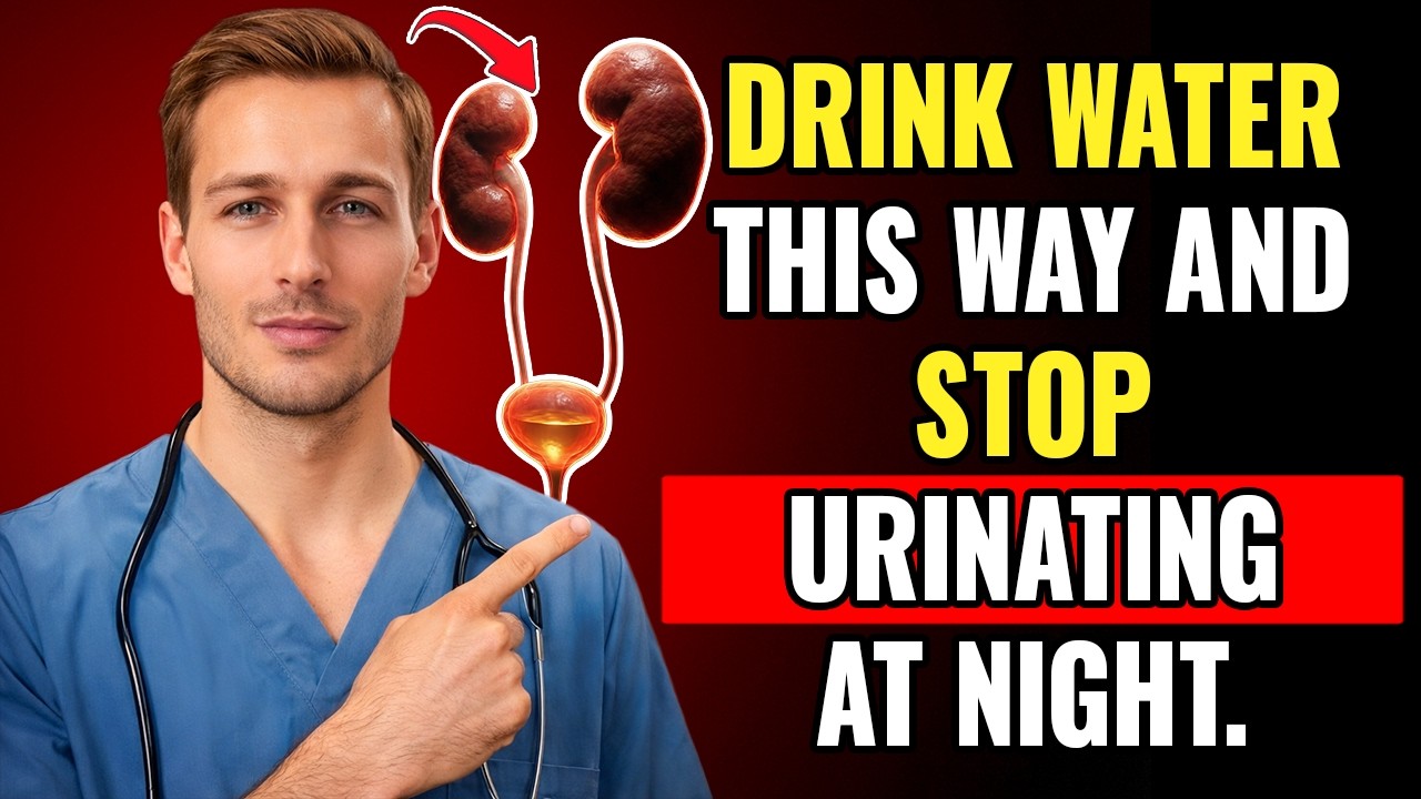 Kidney Doctor Warns: Stop Drinking Water the WRONG Way (How to NEVER Wake Up at Night)