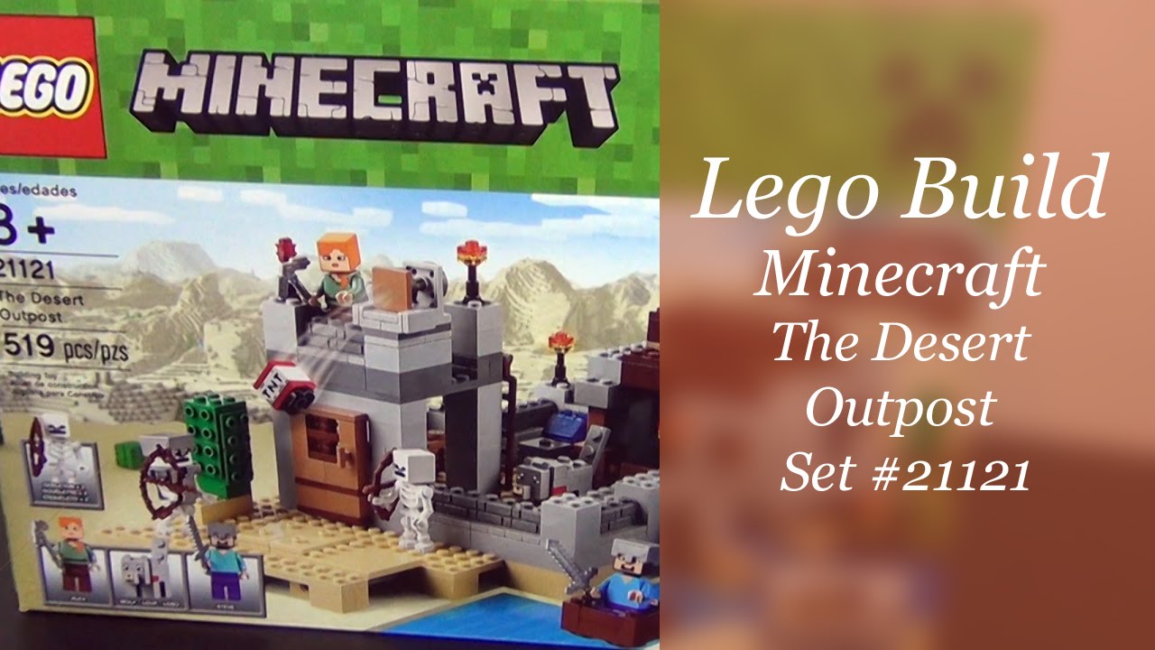 Let's Build - Lego Minecraft The Desert Outpost Set #21121 - Part 1