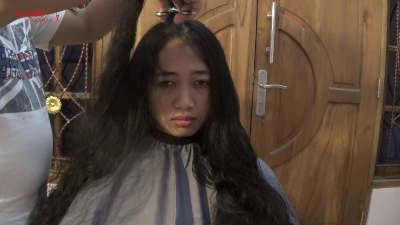 she feels sad when her long hair get buzzcut