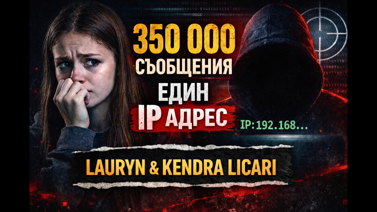 350 000 заплашителни съобщения, 13 годишно момиче | Lauryn & Kendra Licari Case