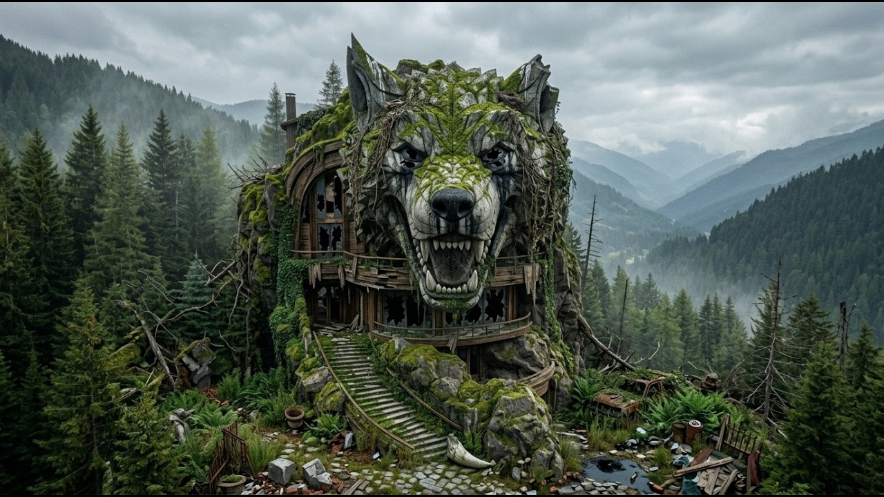 Abandoned Stone Wolf Castle Transformed Into a Breathtaking  Luxury Fortress | Full Renovation