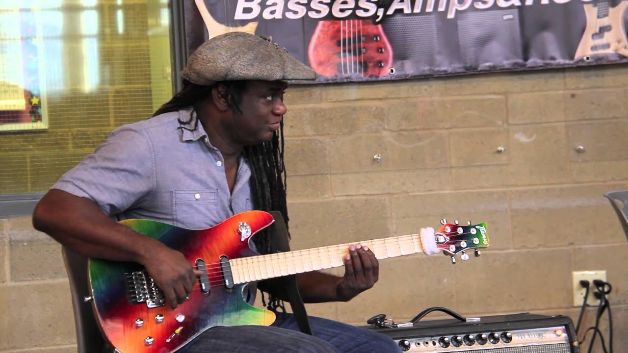 Cameron Morgan Guitar Clinic at ROCK CAMP with guest Regi Wooten