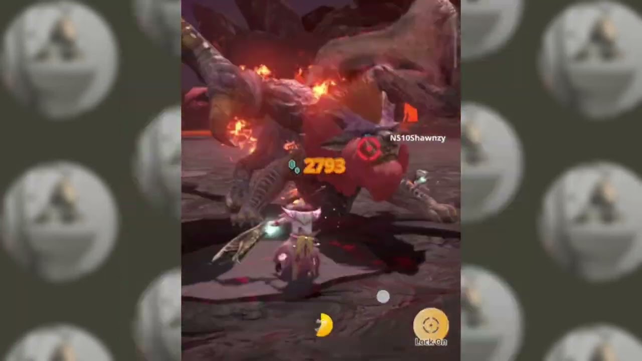 Monster Hunter Now - 2 old man(ft Dylan) vs 8* Angry Simba (Teostra if you need some clarifications)