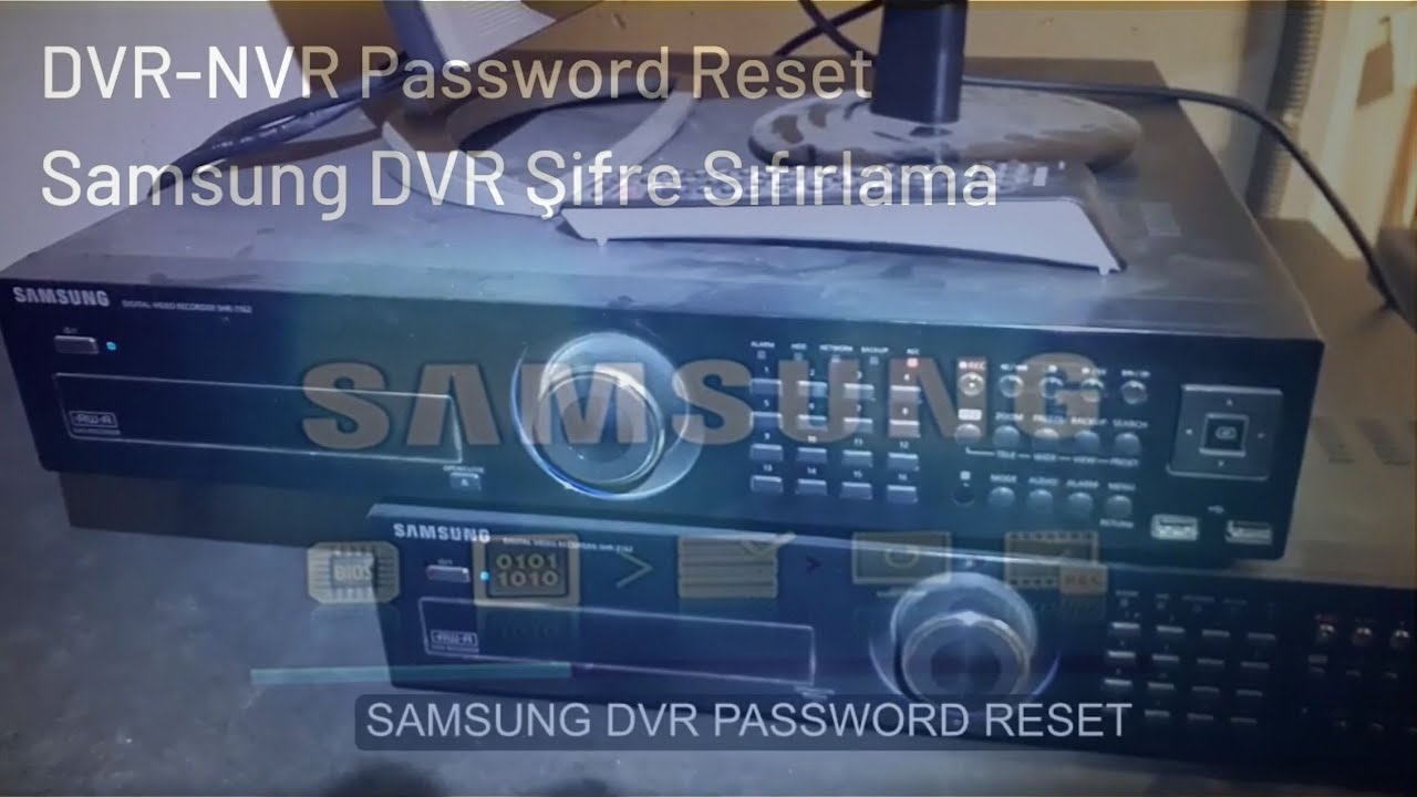 SAMSUNG DVR ŞİFRE SIFIRLAMA | SAMSUNG SECURITY SYSTEM DVR PASSWORD RESET
