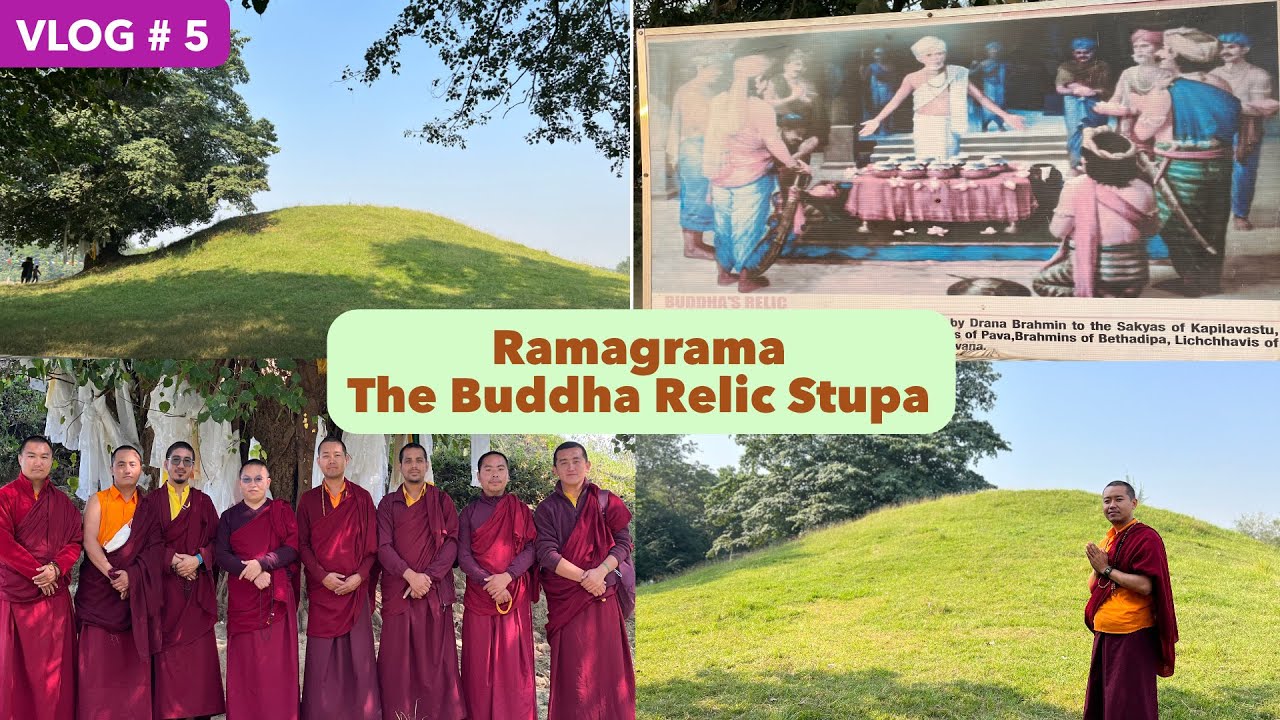 Ramagrama, The Buddha Relic stupa.