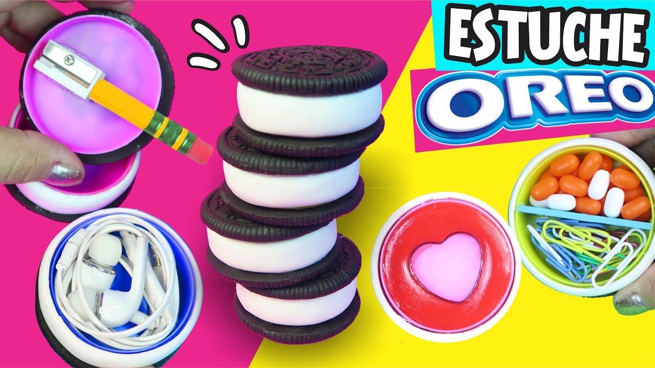 ESTUCHE DE OREO  Regreso a Clases✔ ★Así o más fácil★ DIY