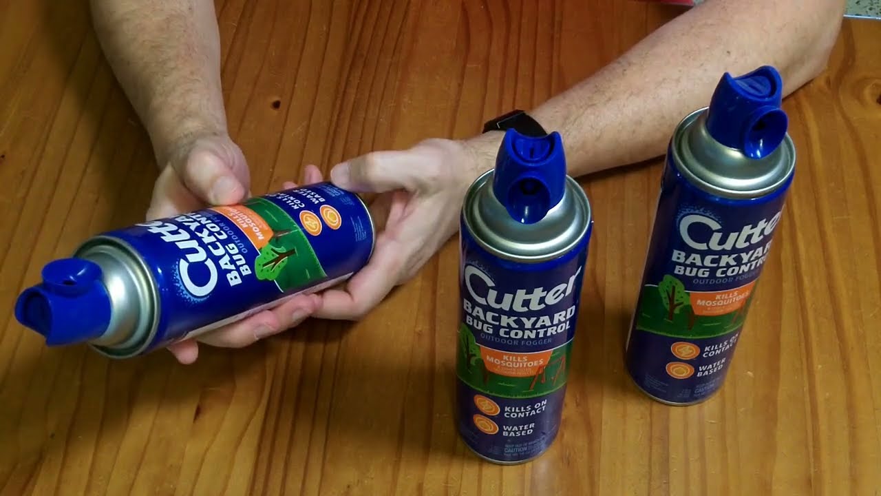 Review: 16oz can - Cutter backyard flying insect fogger 3pk $17