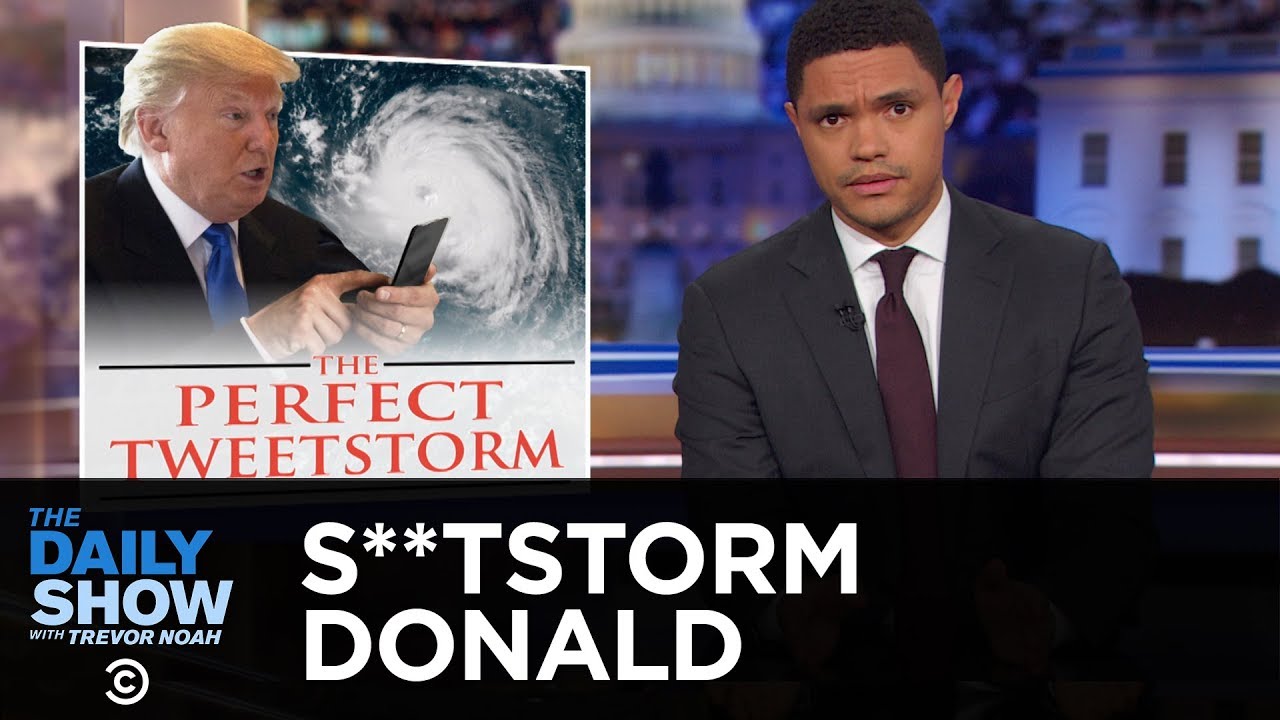 S**tstorm Donald Rages on Twitter While Hurricane Florence Hits the Carolinas | The Daily Show