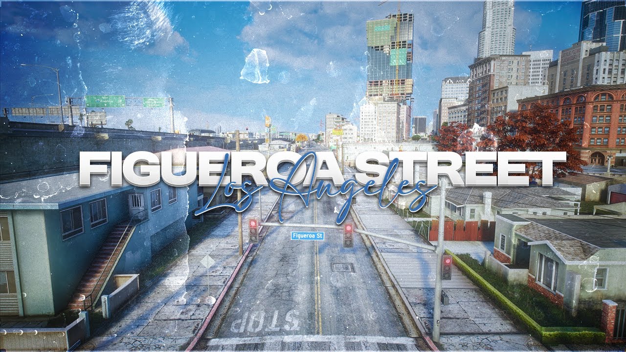 [FIVEM MLO] Figueroa Street Los Angeles Hoover Hood (+ FREE LS LORE VERSION!)