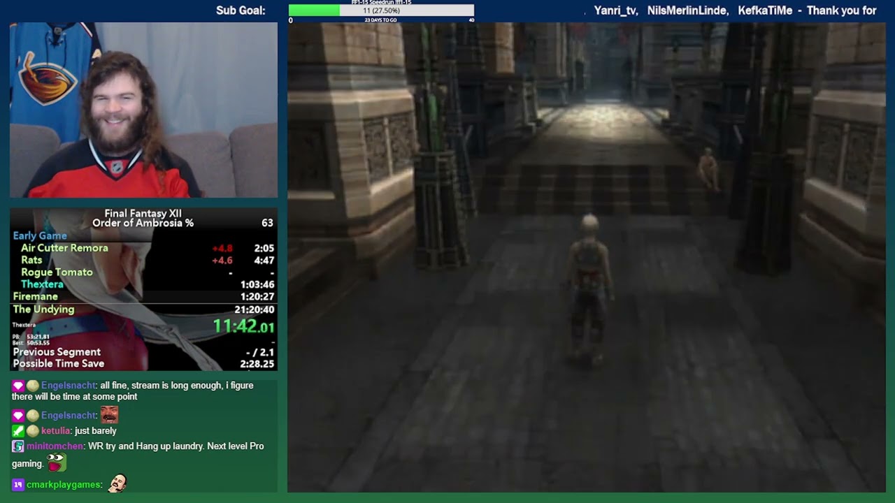 Final Fantasy XII Order of Ambrosia% Speedrun 21:02:27 [WR] (1/2)