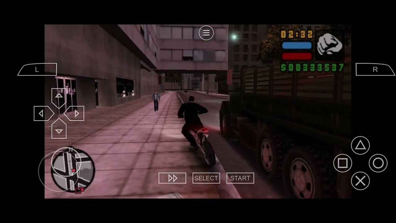 GTA LIBERTY CITY PPSSPP!! DESTROY TRUCK MISSION (MAP 2)