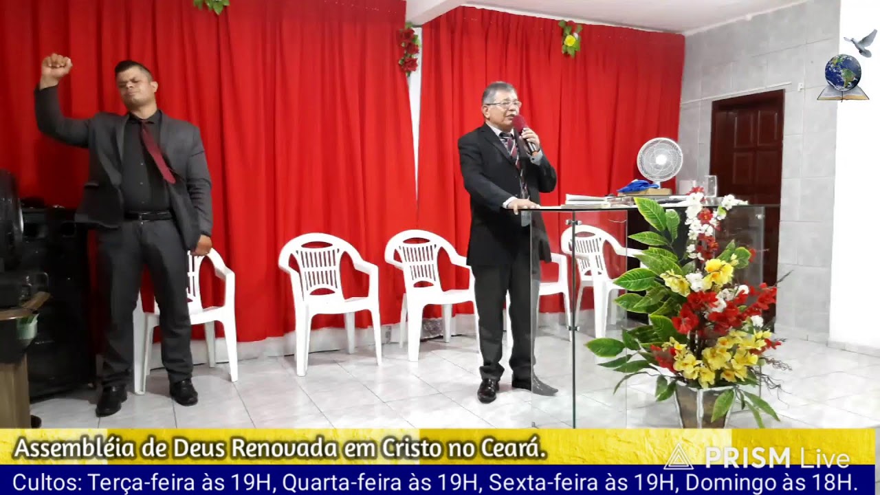 Transmissão ao vivo de Igreja Renovada em cristo no Ceará Sede