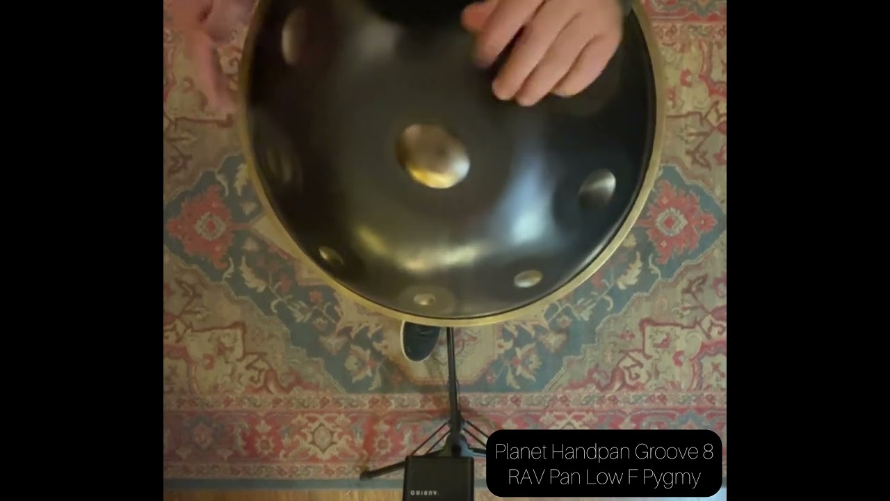 Planet Handpan Groove 8 || RAV Pan Low F Pygmy