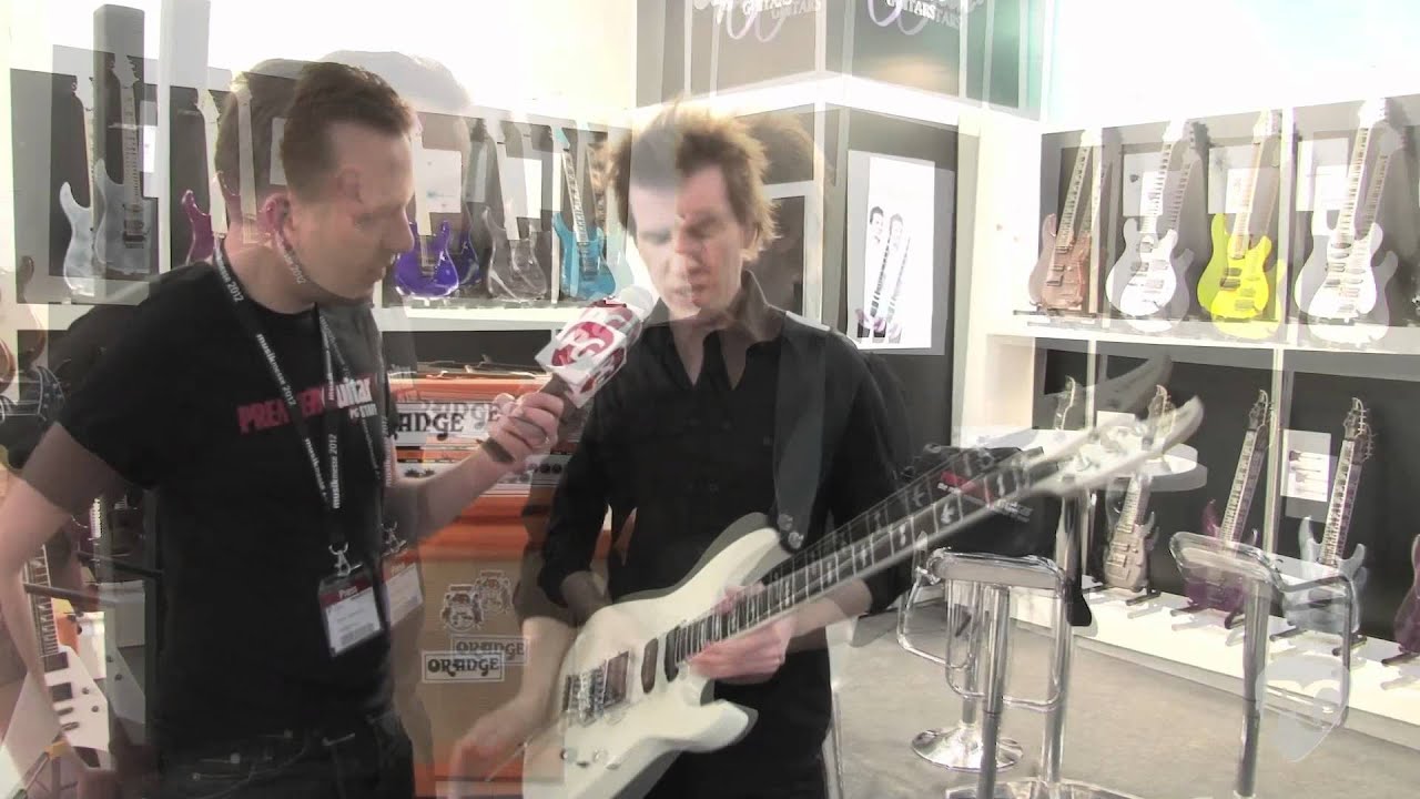 Musikmesse '12 - Caparison Guitars Dellinger-CA VW Christopher Amott Signature Demo