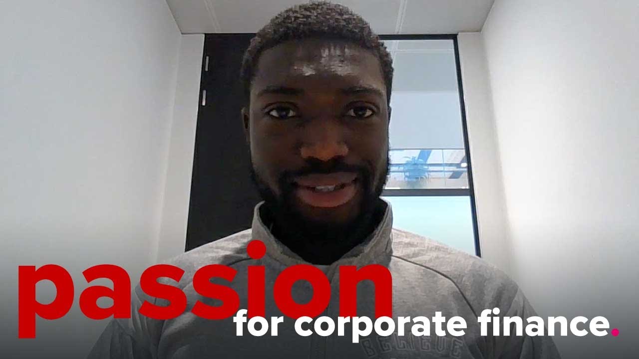 A career in corporate finance with Prince Fordjour
