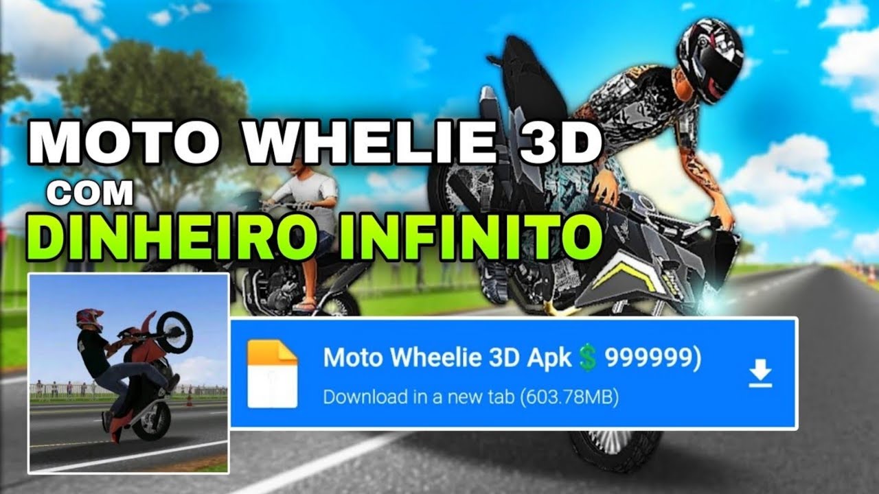 MOTO WHEELIE 3D MOD APK (НЕОГРАНИЧЕННЫЕ ДЕНЬГИ) ВЕРСИЯ 0.92 - ОБНОВЛЕНО СКАЧАТЬ!