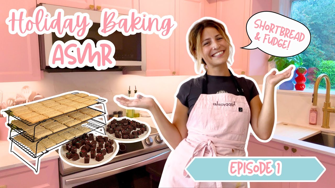 Cookie Baking ASMR | Build Christmas Cookie Boxes With Me! [Real-Time Baking] [No Music] [ASMR]