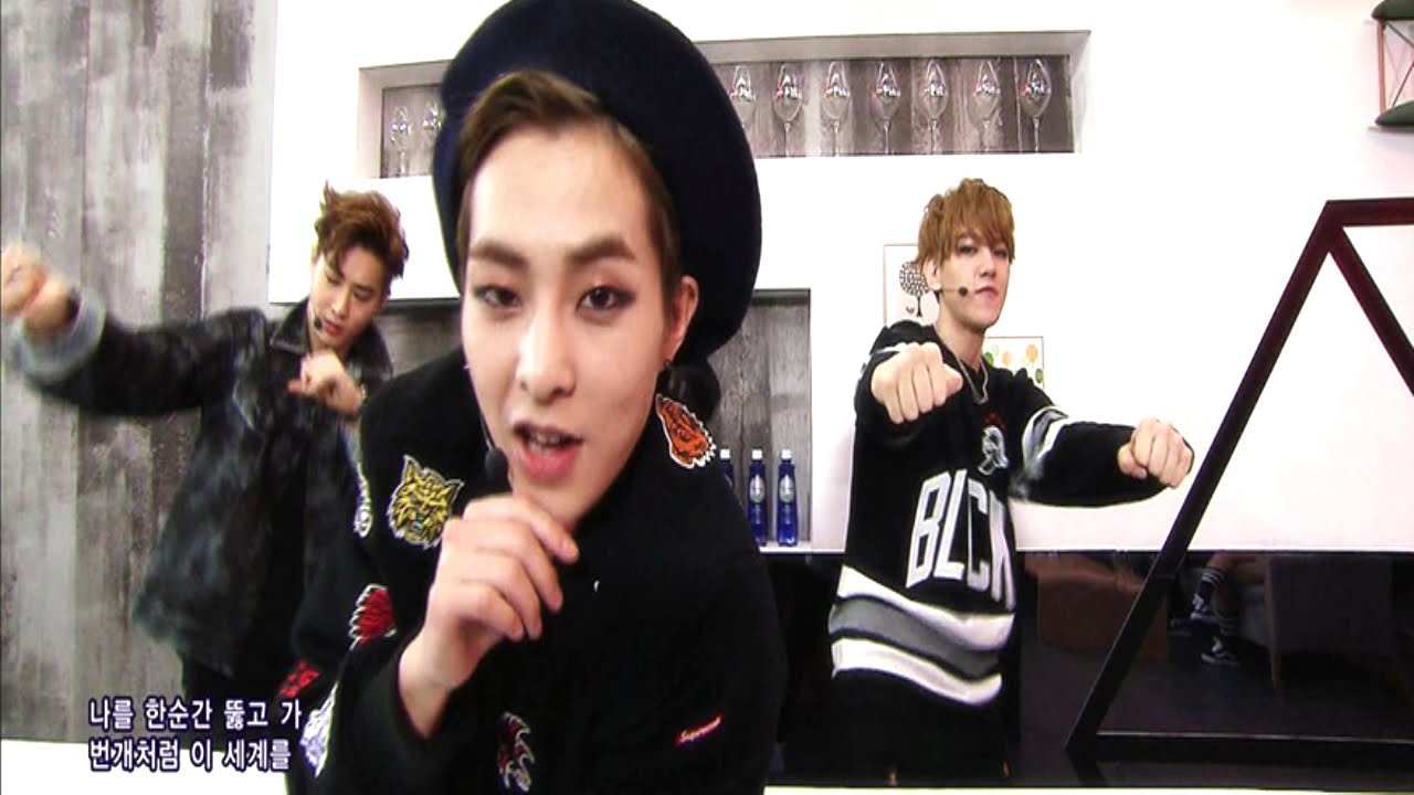 EXO - CALL ME BABY @ популярная песня Inkigayo 20150412