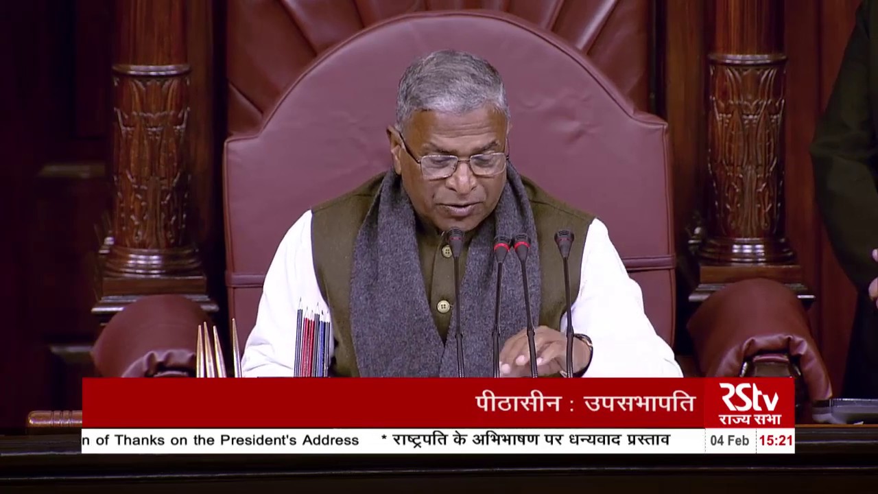 Amendments to Motion of Thanks on the President's Address