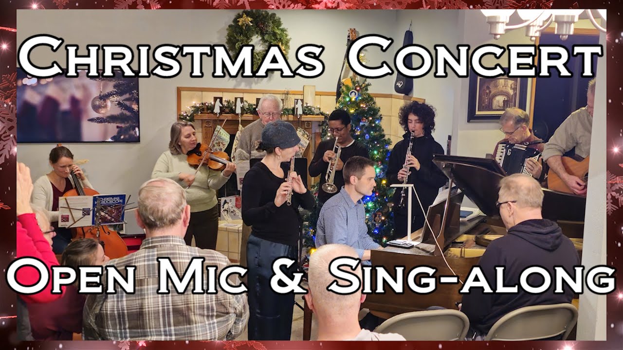 The 2025 Bunting Christmas Concert Open Mic & Sing-along