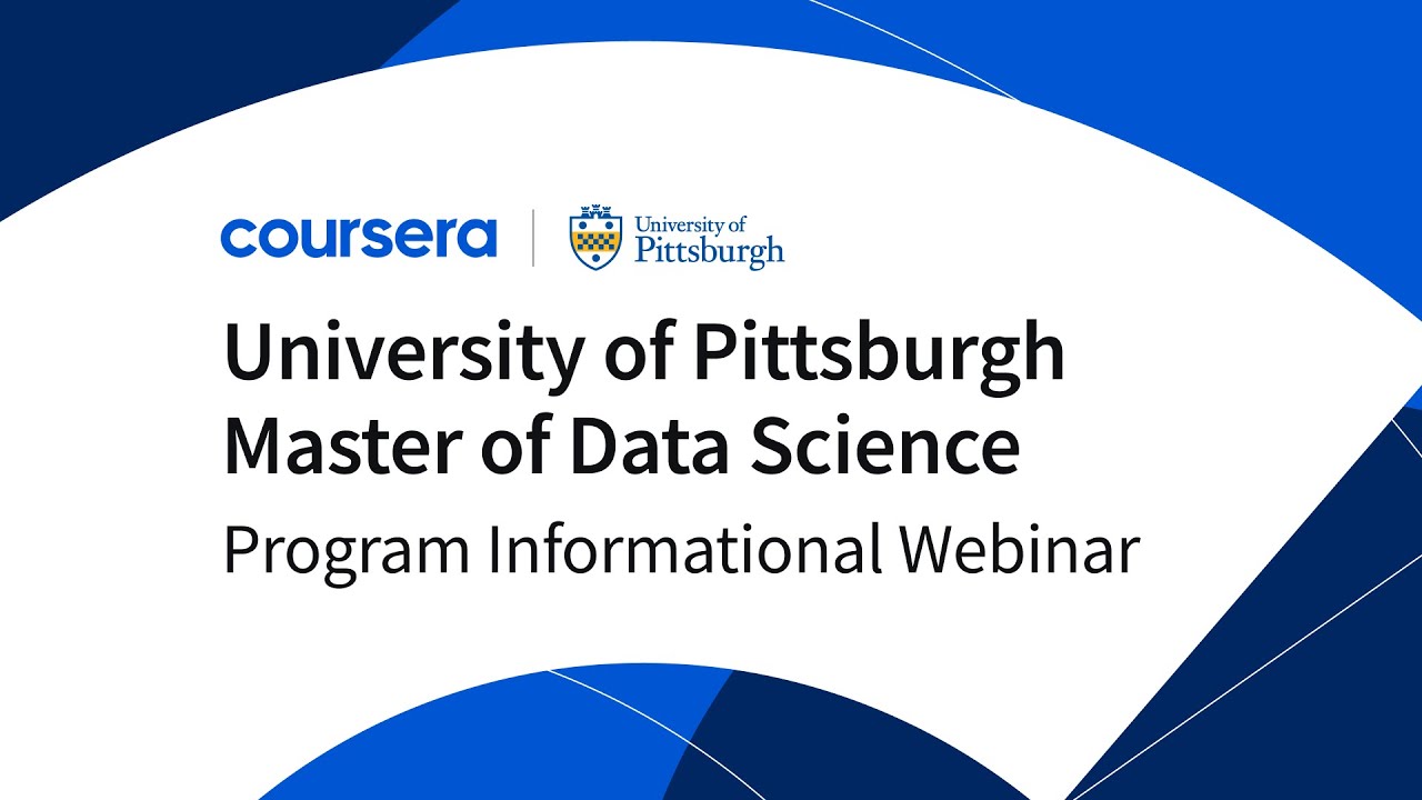 Discover the Master of Data Science from the University of Pittsburgh 2.20.25.