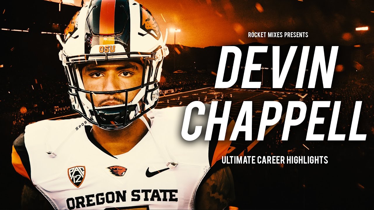 Hardest Hitter in College Football - Devin Chappell || Career Oregon State Highlights