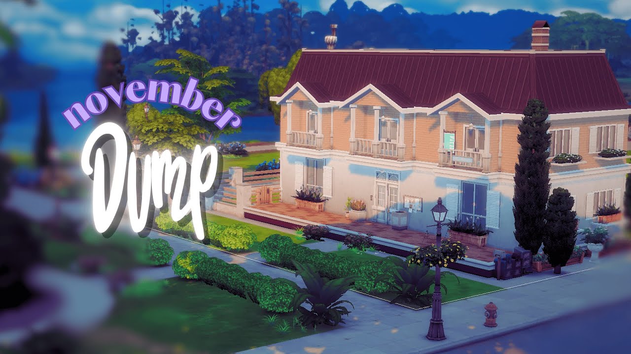 November Dump SIMS 4 📬 Constructions