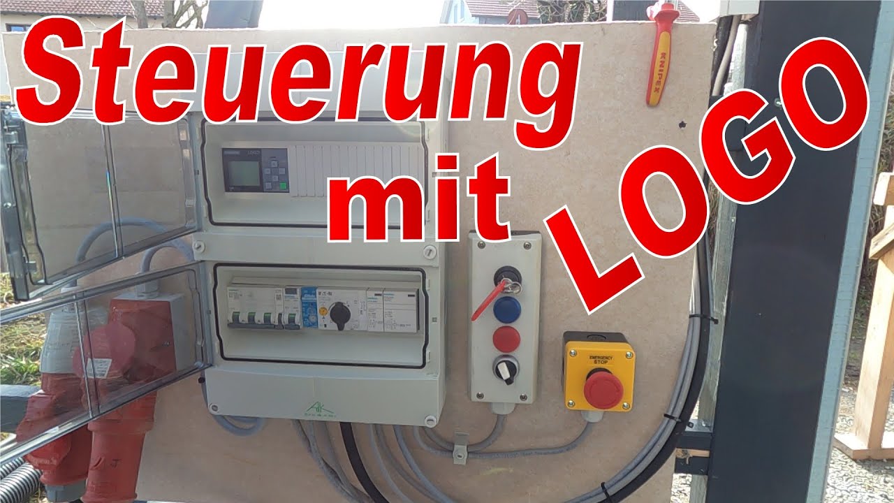 LOGO Steuerung f&uuml;r Lastenaufzug 🤔 mit Not-Aus und Hand / Automatik 👍 Freunde des Stroms