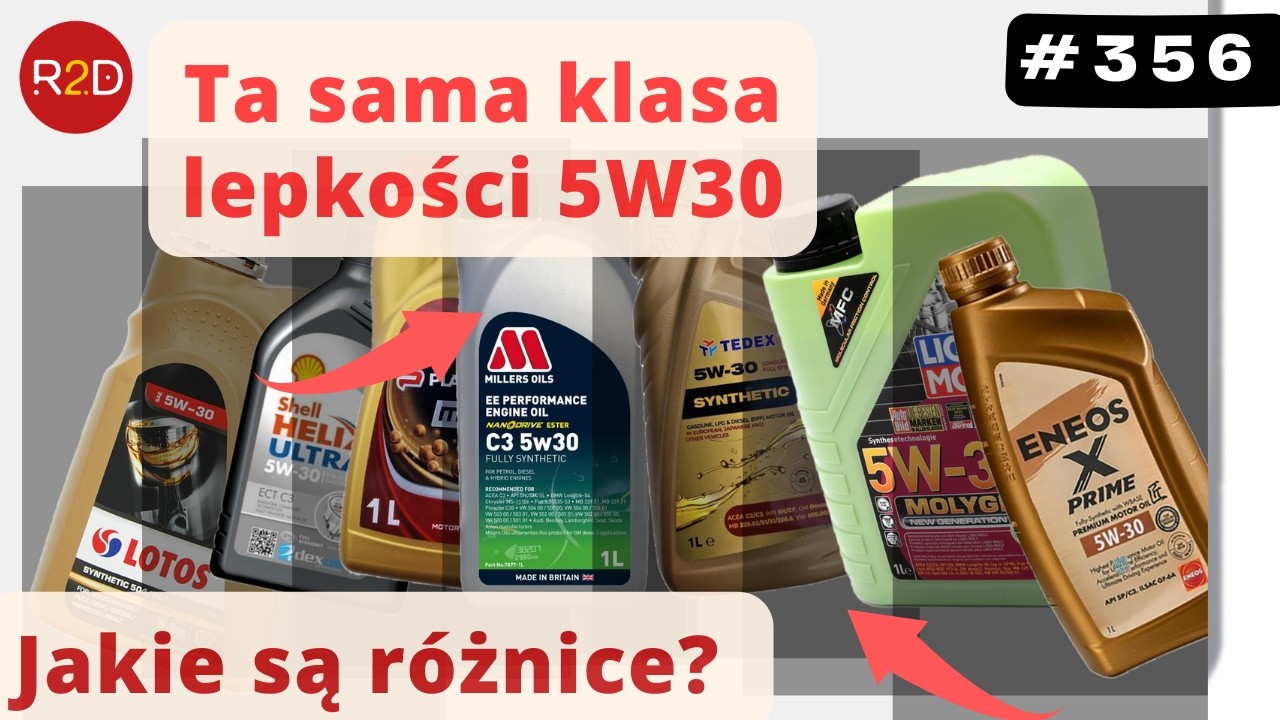 Orlen vs Tedex vs Lotos vs Shell vs Millers vs Eneos vs Liqui Moly 5W30 #356