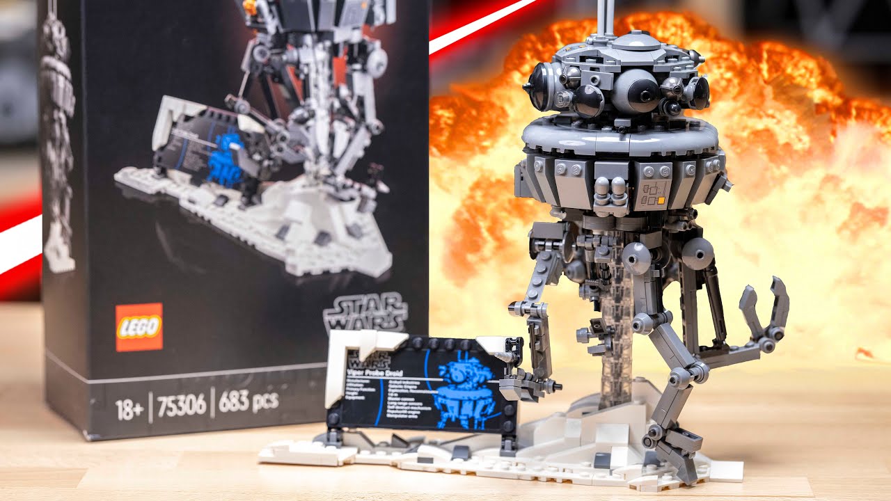 LEGO Star Wars Imperial Probe Droid REVIEW | Set 75306