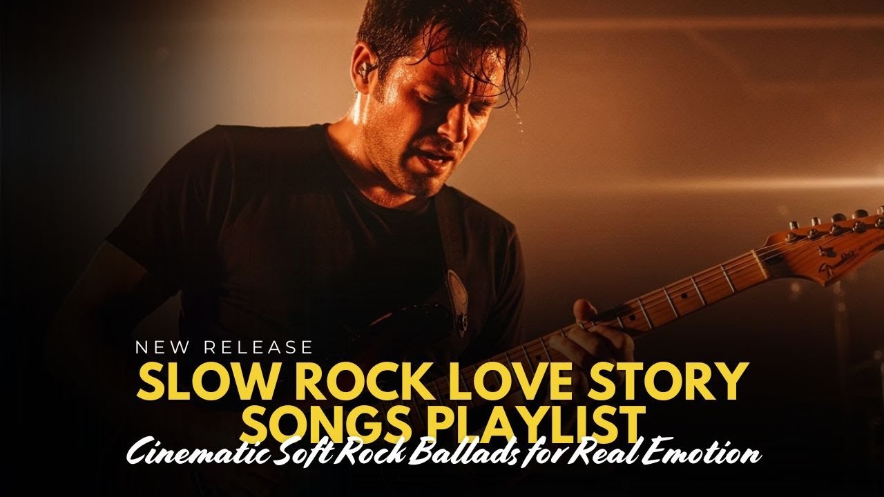 [New Release] Slow Rock Love Story Songs Playlist | Cinematic Soft Rock Ballads for Real Emotion