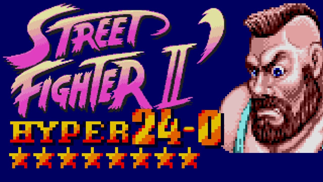 [SEGA Mega Drive] Street Fighter 2 Special Champion Edition 24-0 ZANGIEF
