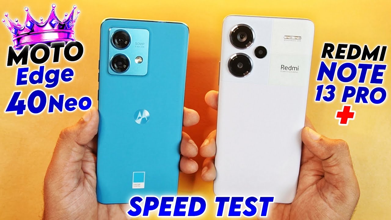 Redmi Note 13 Pro+ vs Moto Edge 40 Neo : Cheaper Is Faster 🔥🔥