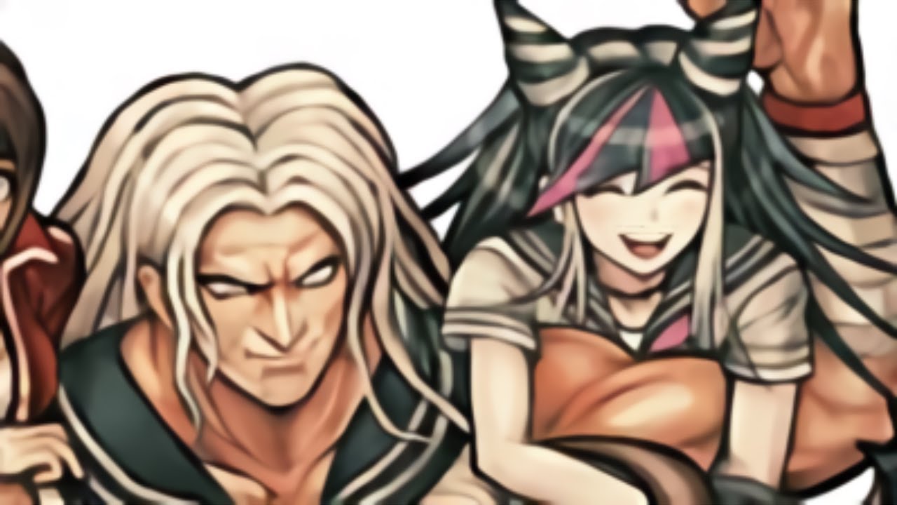 danganronpa characters saying their names but ibuki's everyone's friend