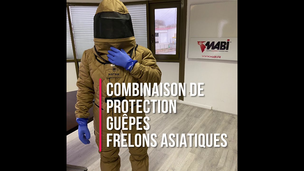 Combinaison de protection contre les Frelons asiatiques | MABI