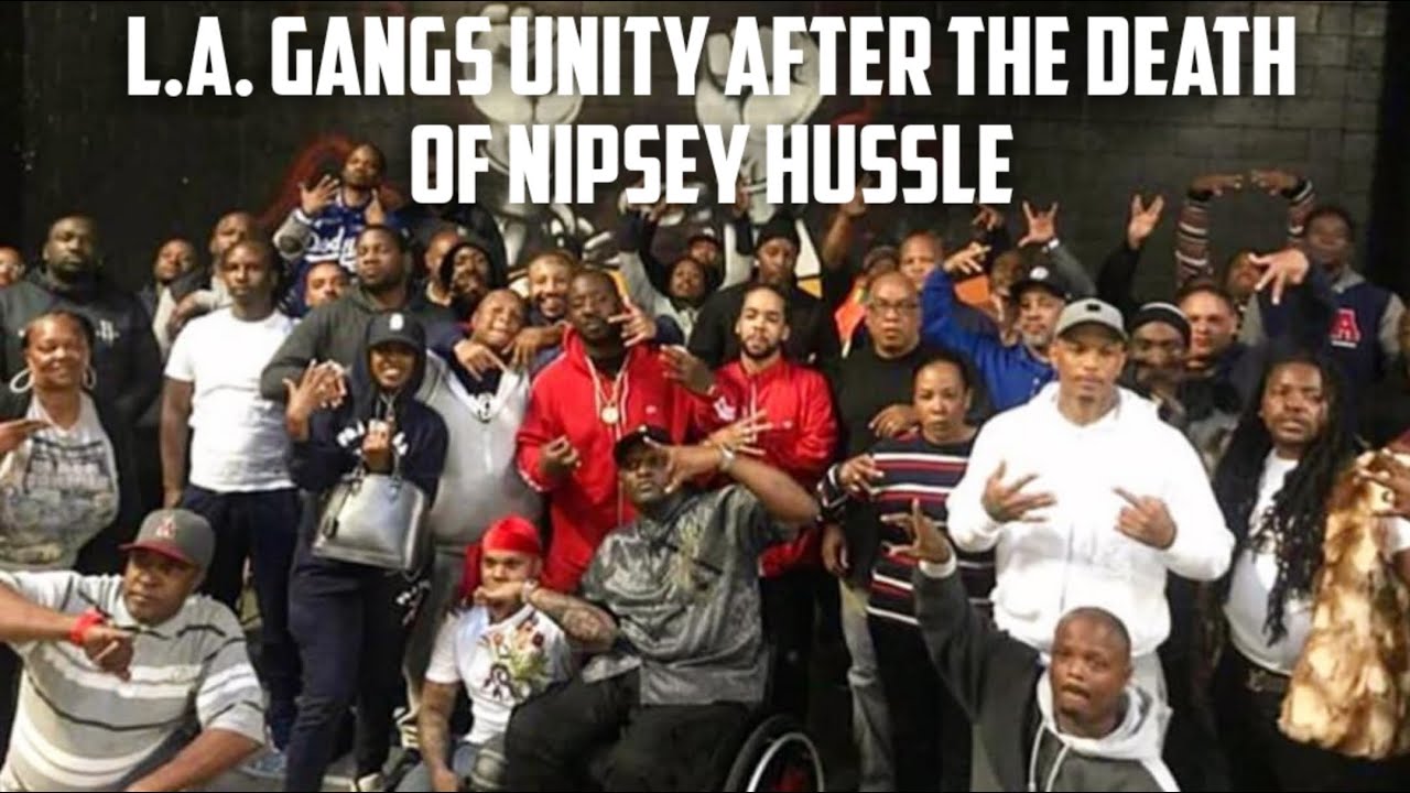 BLOODS & CRIPS UNITE AFTER THE DEATH OF NIPSEY HUSSLE IN LA