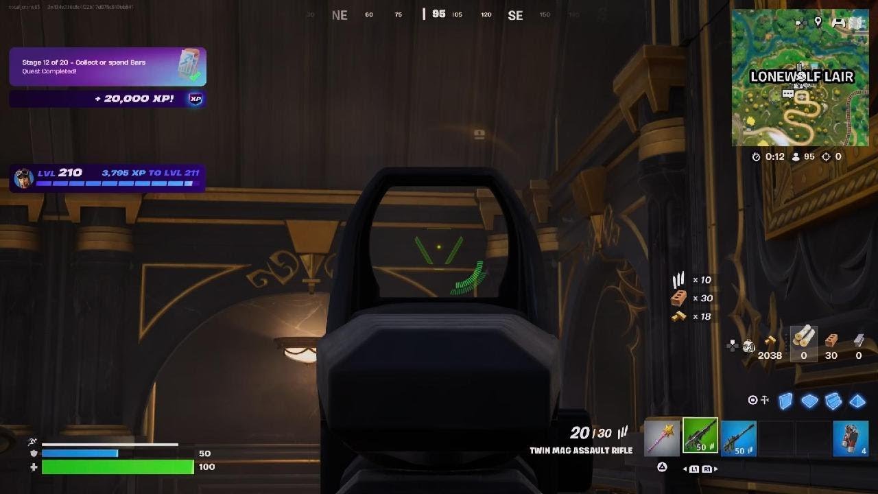 Fortnite Battle Royale Scorpion medallion.