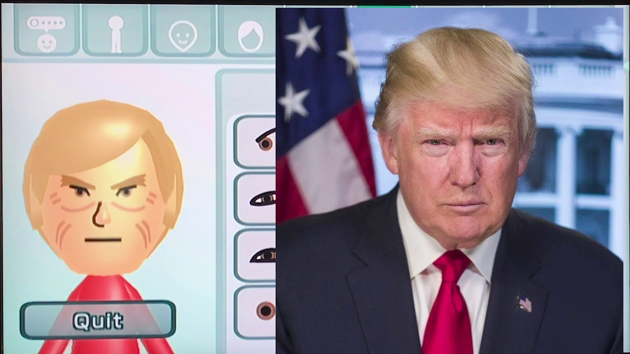 How to make a Donald Trump Mii
