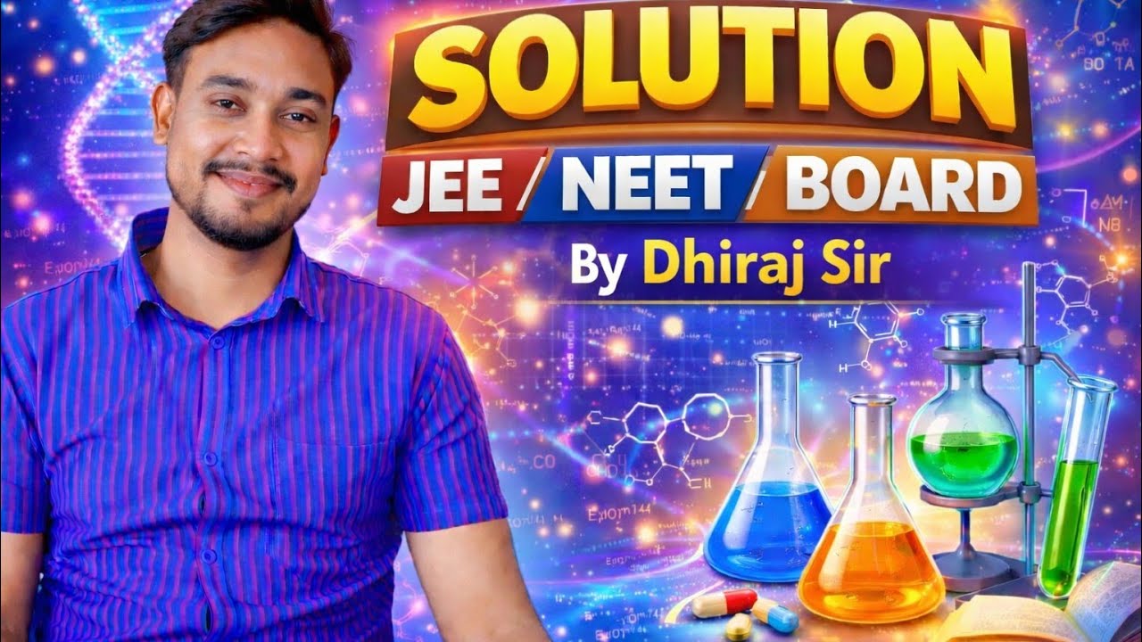 SOLUTION|| RAOULT'S LAW| JEE/NEET/BOARD/ #jee #neet #coaching #education 
