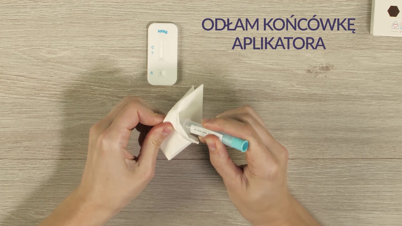Jak wykonać Helicobacter Antygen TEST