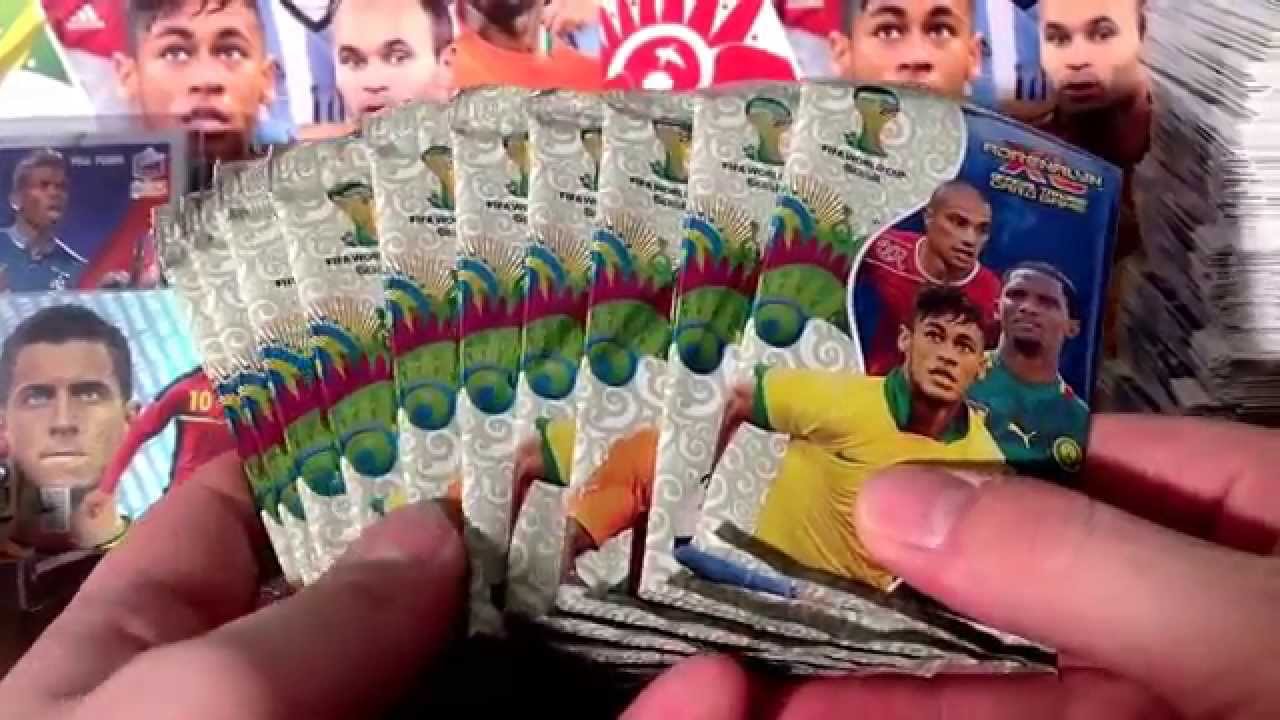UNBOXING KULA KULECZKA PANINI FIFA WORLD CUP BRASIL