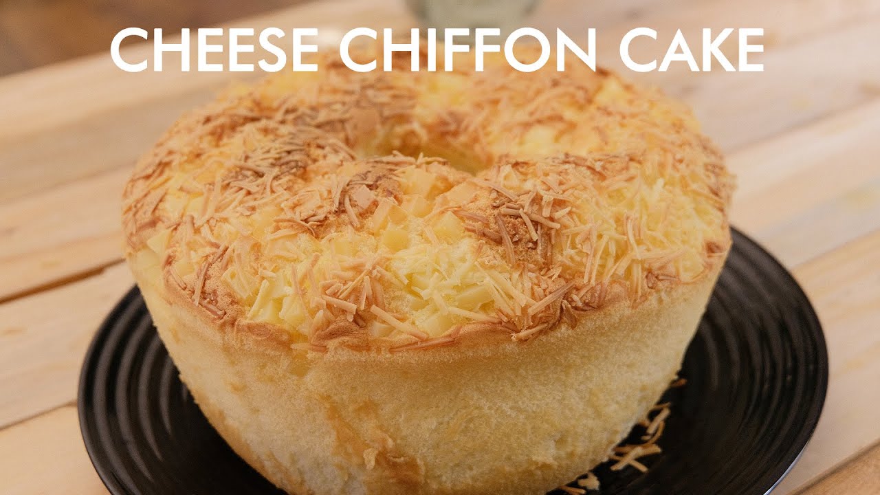 Resep Cheese Chiffon Cake