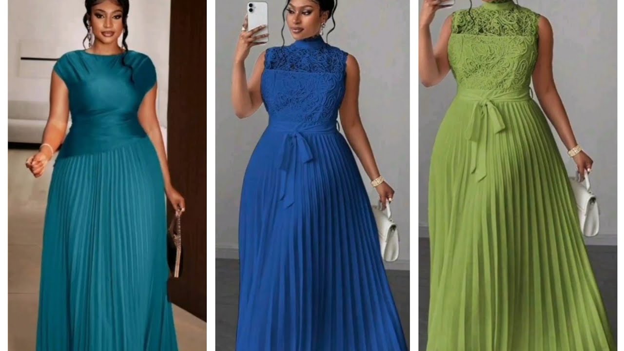 VESTIDOS En TALLAS GRANDES Colores que te encantaran 